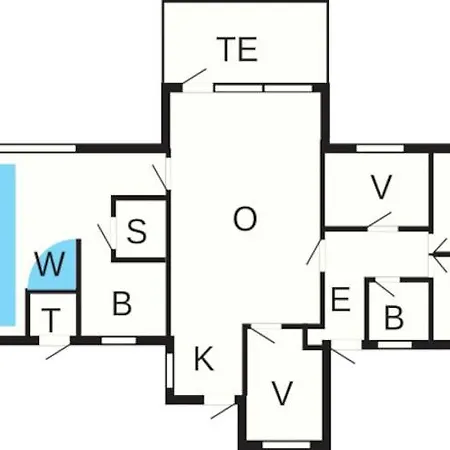 10 Person In Hadsund-by Traum Vakantiehuis Nørre Hurup
